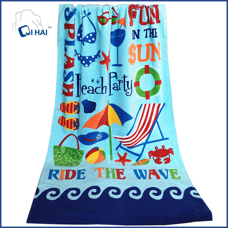 Printed Beach Towels manufacturer China Extra Large Beach Towel