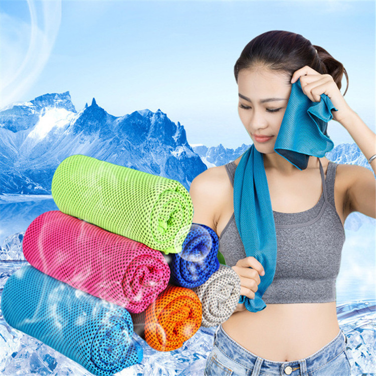 Sport Microfiber Ice Cool Towel  Wholesale Custom Logo Cheap - qihaitextile