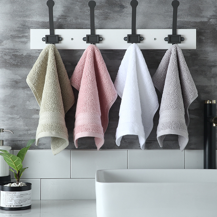 Hand Towel High Quality 100% Cotton Pure Small Towel - qihaitextile