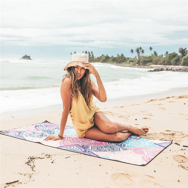 Microfiber Suede Beach Towel